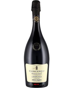 Rượu Vang Concerto Reggiano Lambrusco