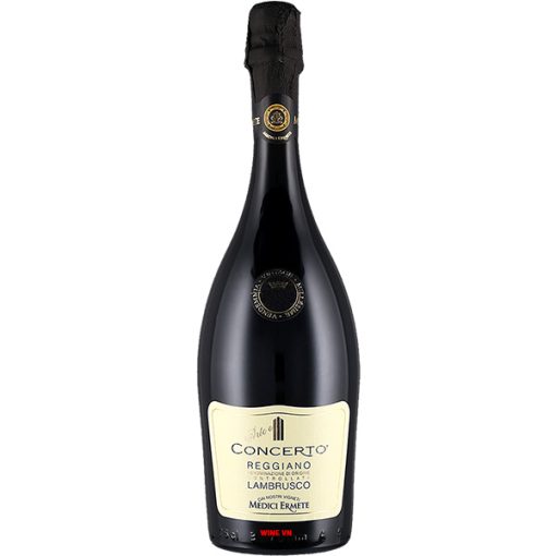 Rượu Vang Concerto Reggiano Lambrusco