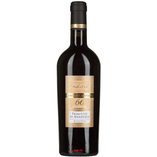 Rượu Vang Conte Di Campiano 66 Primitivo Di Manduria