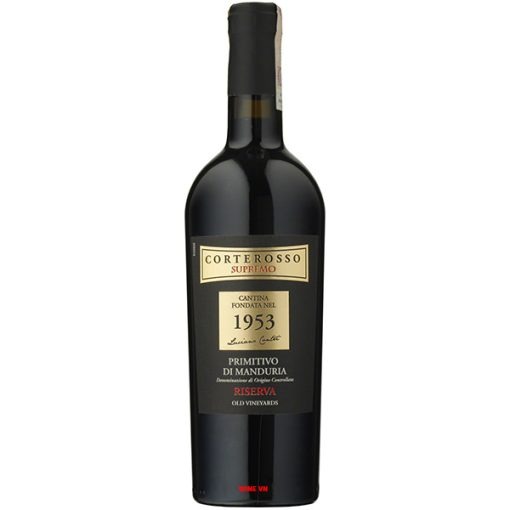 Rượu Vang Corterosso Supremo 1953 Primitivo