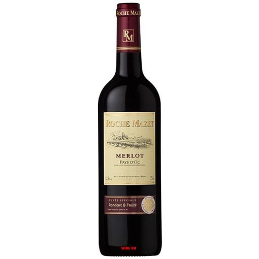 Rượu Vang Pháp Roche Mazet Merlot