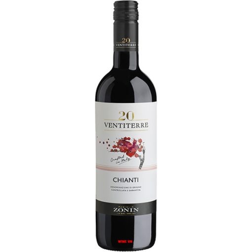 Rượu Vang Zonin 20 Ventiterre Chianti