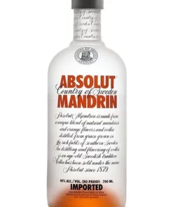 Rượu Vodka Absolut Mandrin (Cam)