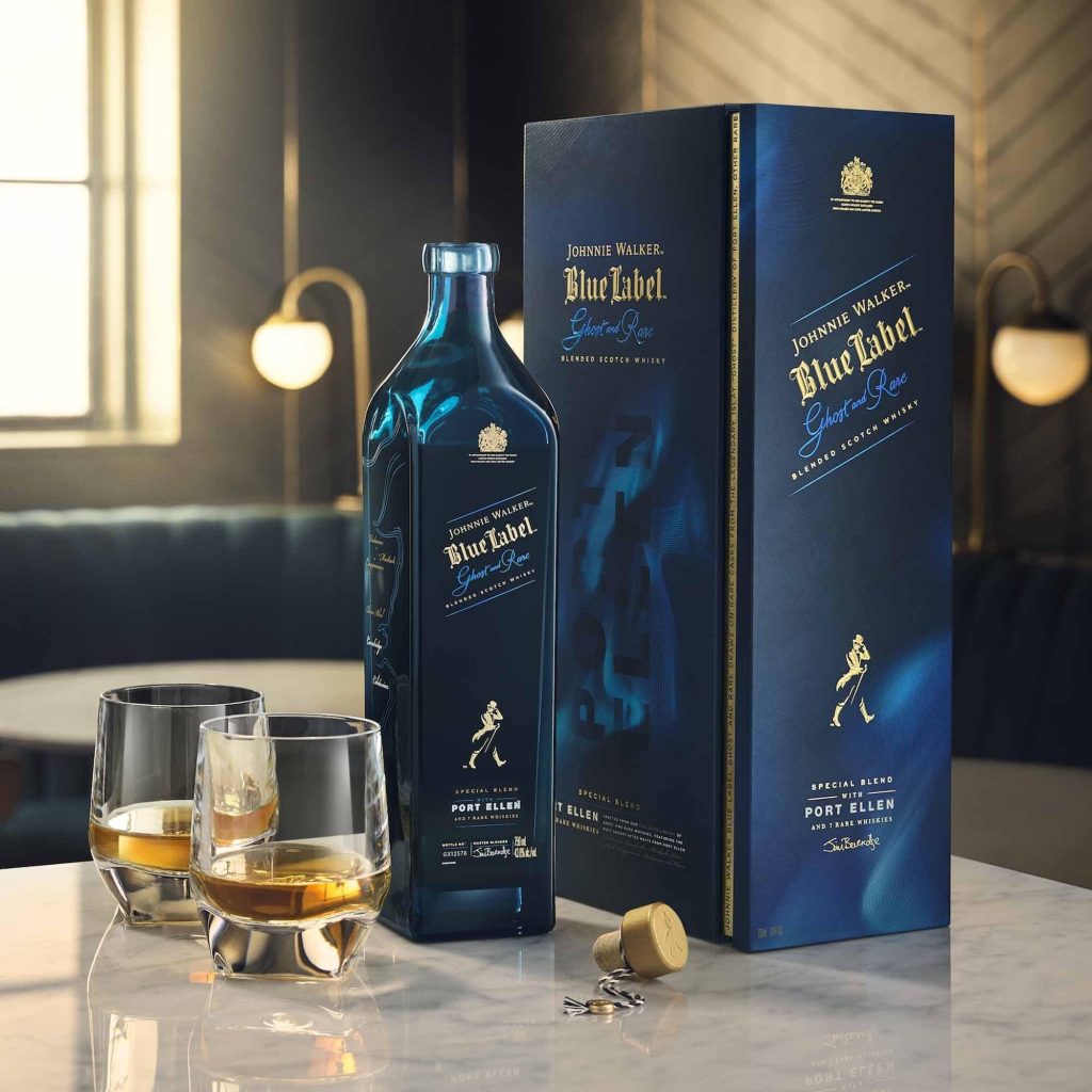 Rượu Johnnie Walker Blue Label (Nhãn xanh dương)