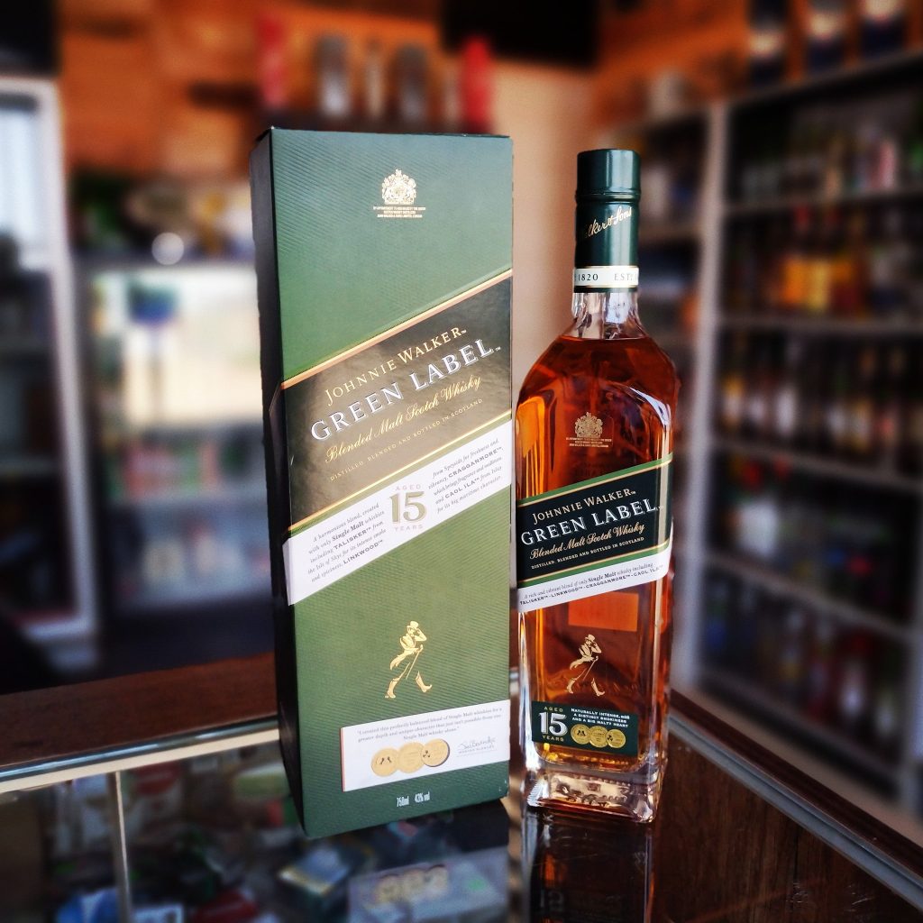 Rượu Johnnie Walker Green Label (Nhãn xanh lá cây)