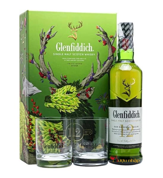 Rượu Glenfiddich 12 Năm Hộp Quà Tết 2024