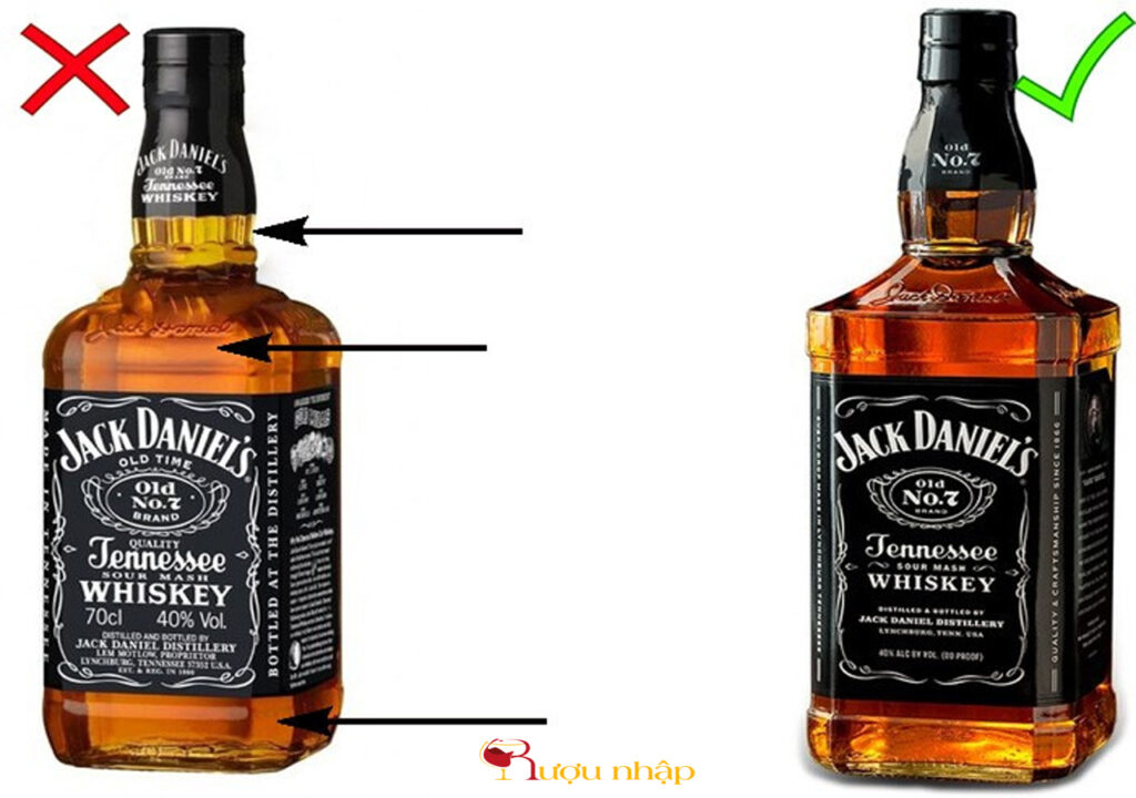 Phân biệt Whisky thật giả dựa trên quan sát chai rượu