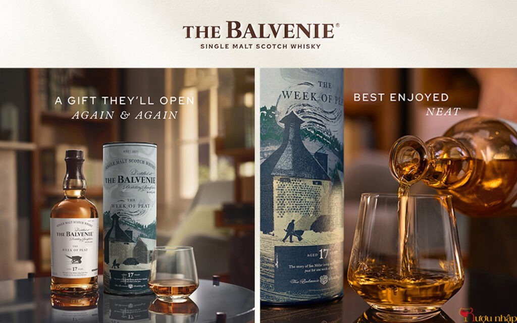 Rượu Balvenie 17 năm Week of Peat