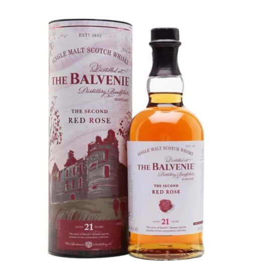 Rượu Balvenie 21 năm The Second Red Rose