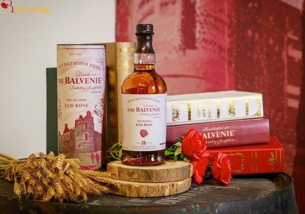 Rượu Balvenie 21 năm The Second Red Rose