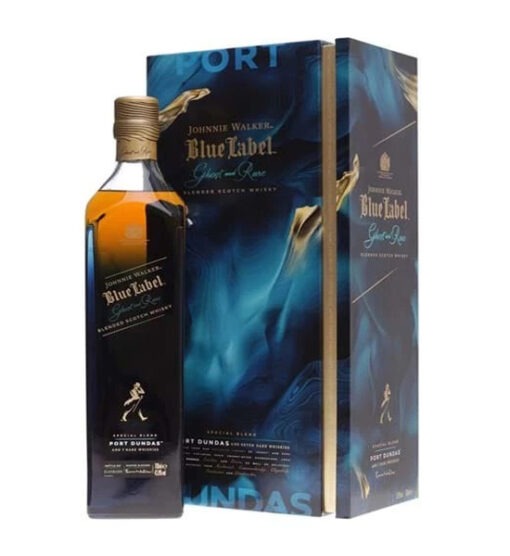 Rượu Johnnie Walker Blue Label Ghost & Rare Port Dundas