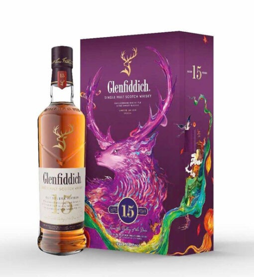 Rượu Glenfiddich 15 Năm Hộp Quà Tết 2025