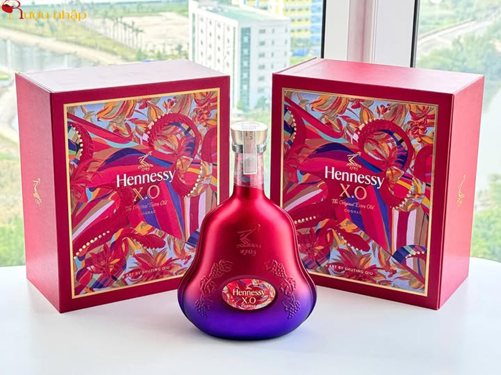 Hennessy XO Hộp Quà Tết 2025 Rượu Hennessy XO Hộp quà Tết 2025