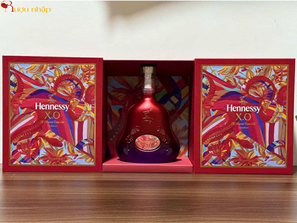Hennessy XO Hộp Quà Tết 2025 Rượu Hennessy XO - Hộp quà Tết 2025