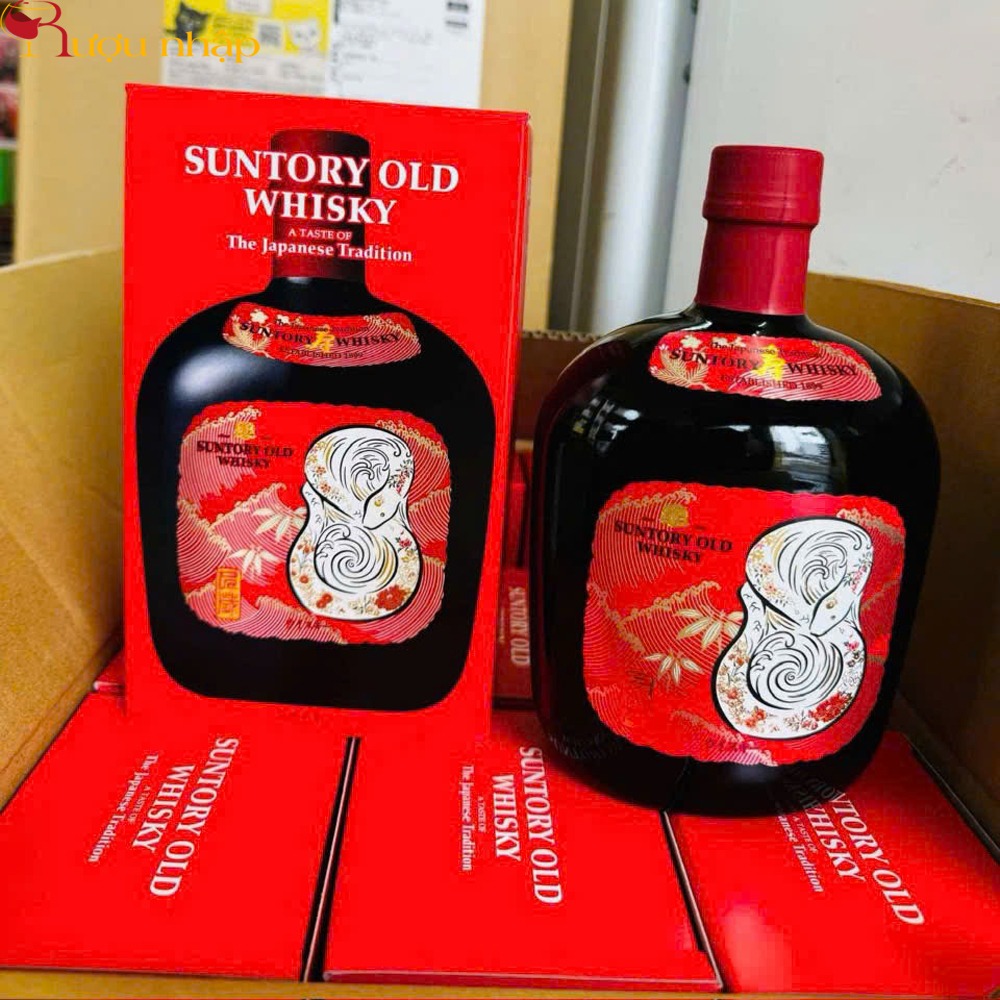 Suntory Old Whisky 2025 Limited Edition Rượu con rắn Suntory Old Whisky 2025 Limited Edition