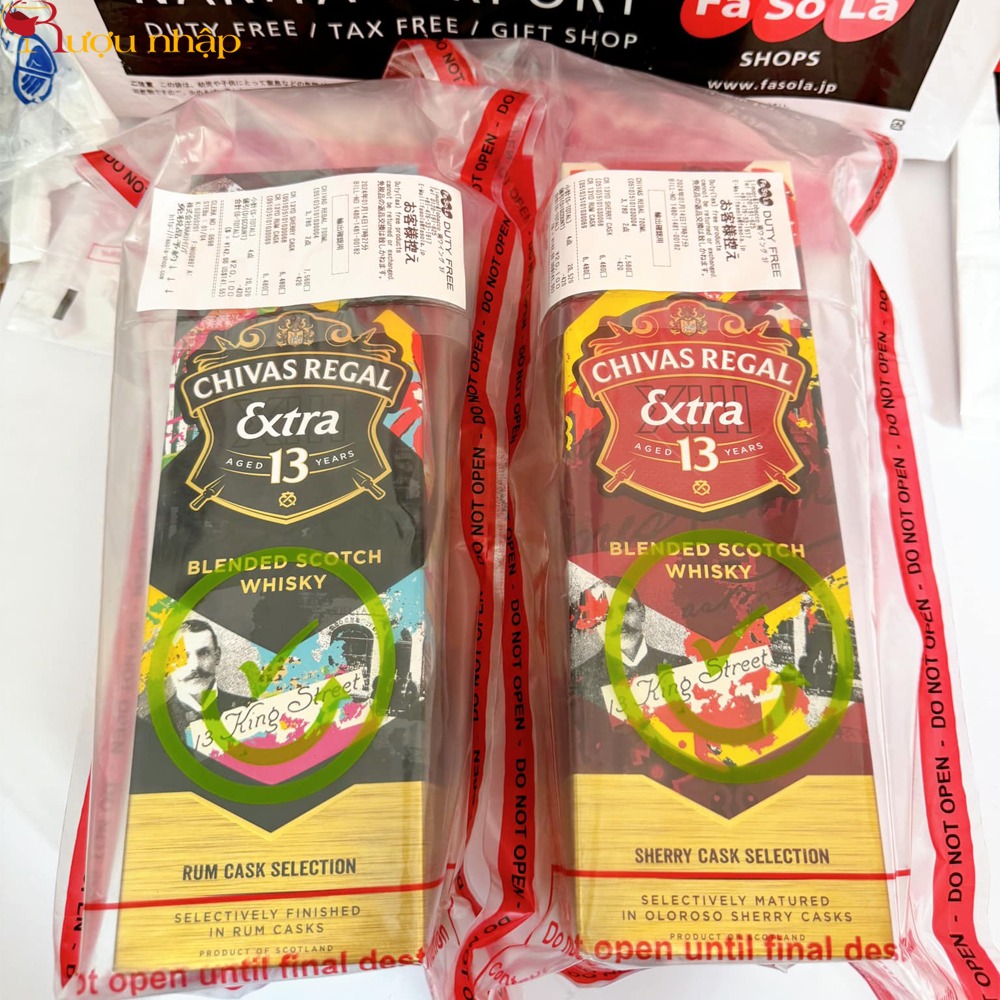 Chivas 13 Extra xách tay Rượu Chivas 13 Extra Xách Tay Duty Free Chính Hãng