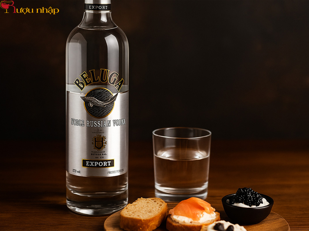 Vodka Beluga Allure, Gold và Noble Beluga Noble – Sự thuần khiết dễ uống, hoàn hảo cho mọi dịp thưởng rượu.
