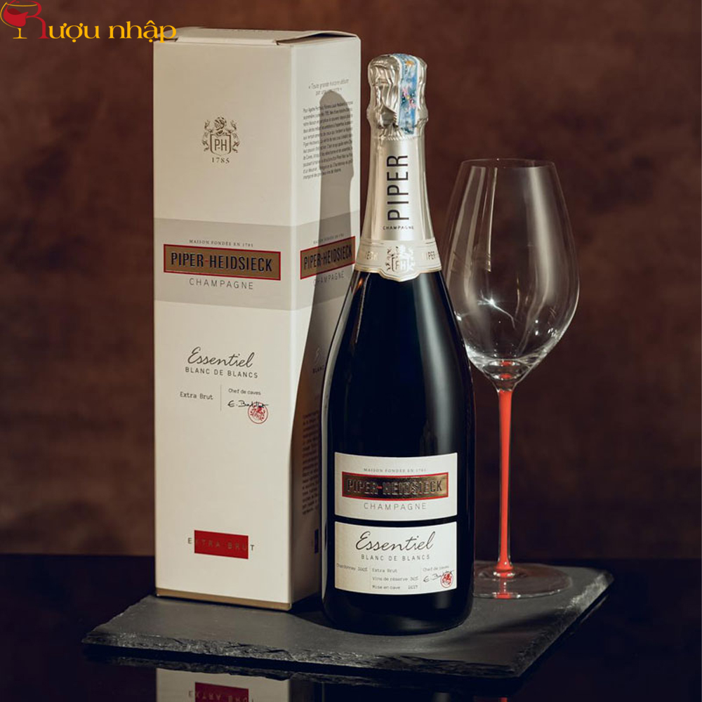 Champagne Piper-Heidsieck Essentiel Blanc de Blancs Champagne Piper Heidsieck Essentiel Blanc De Blancs Cao Cấp