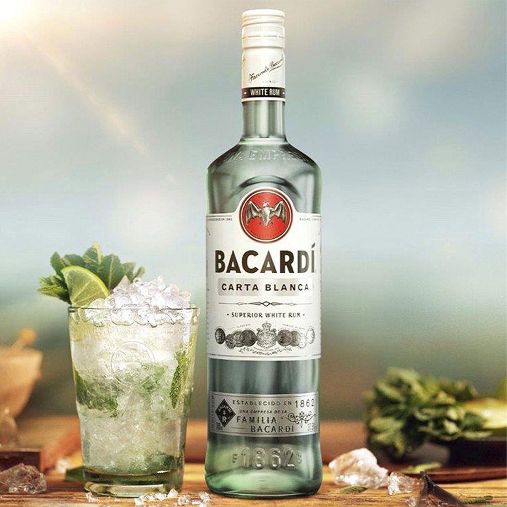 Rum Bacardi Carta Blanca Rum Bacardi Carta Blanca 750ml
