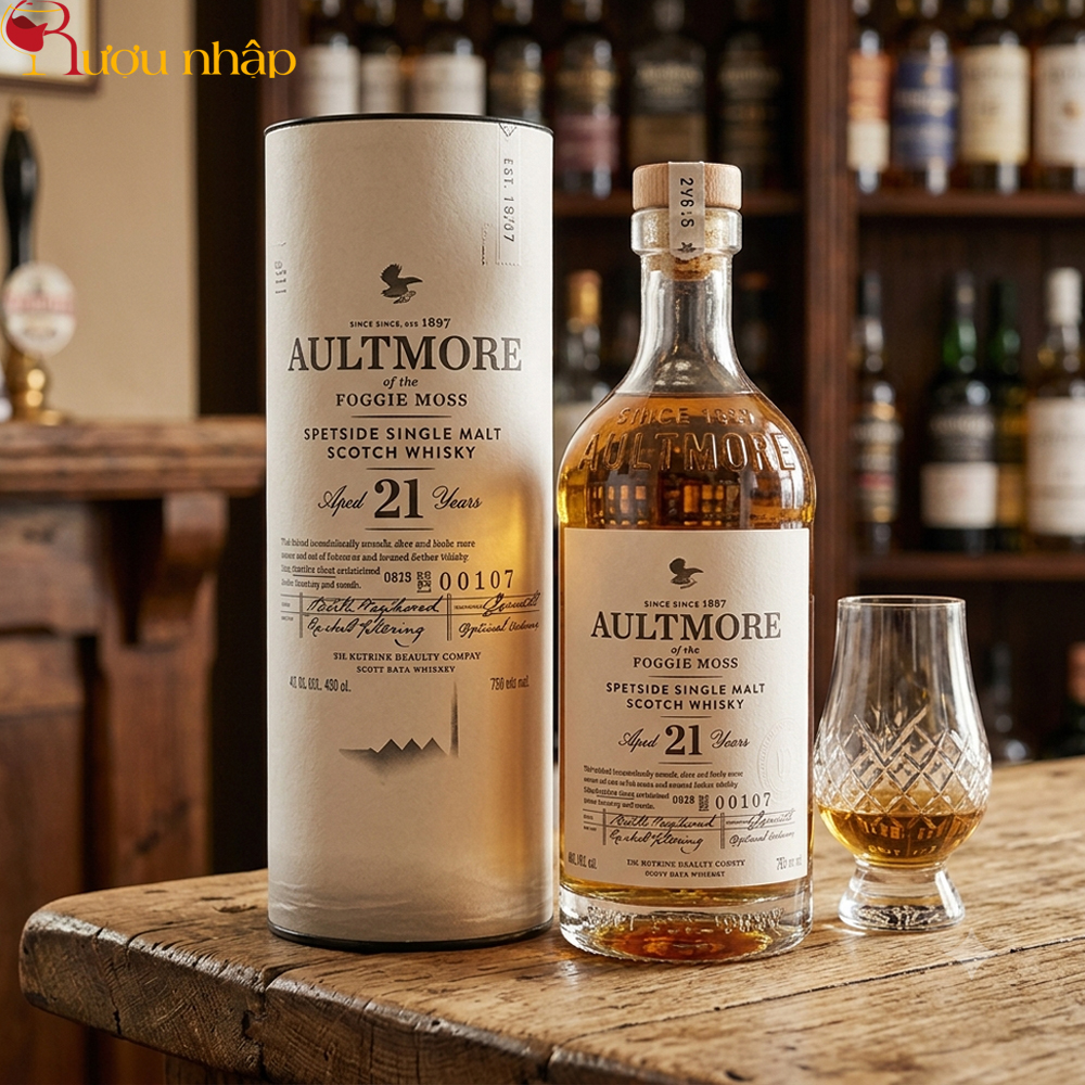 Aultmore 21 Year Old Single Malt Scotch Whisky