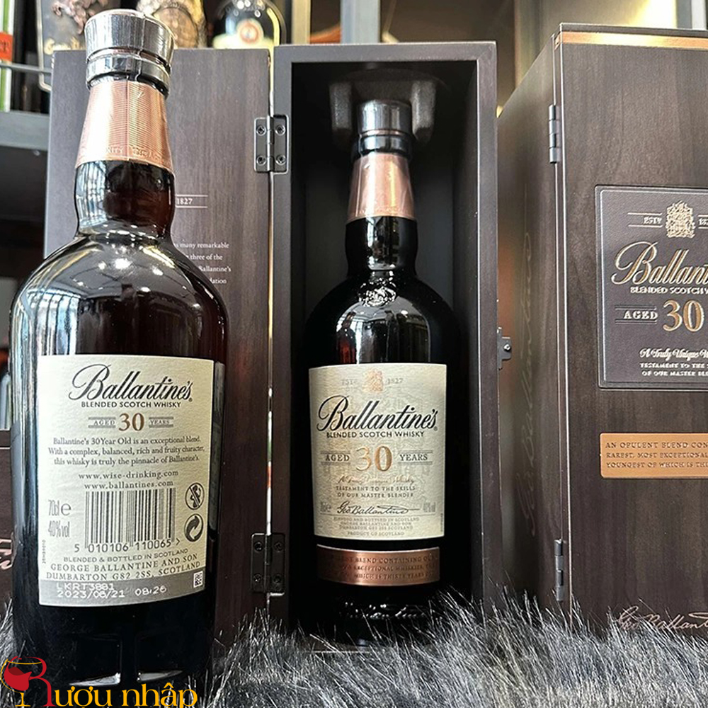 Ballantine's 30 Năm Mẫu mới Chính hãng