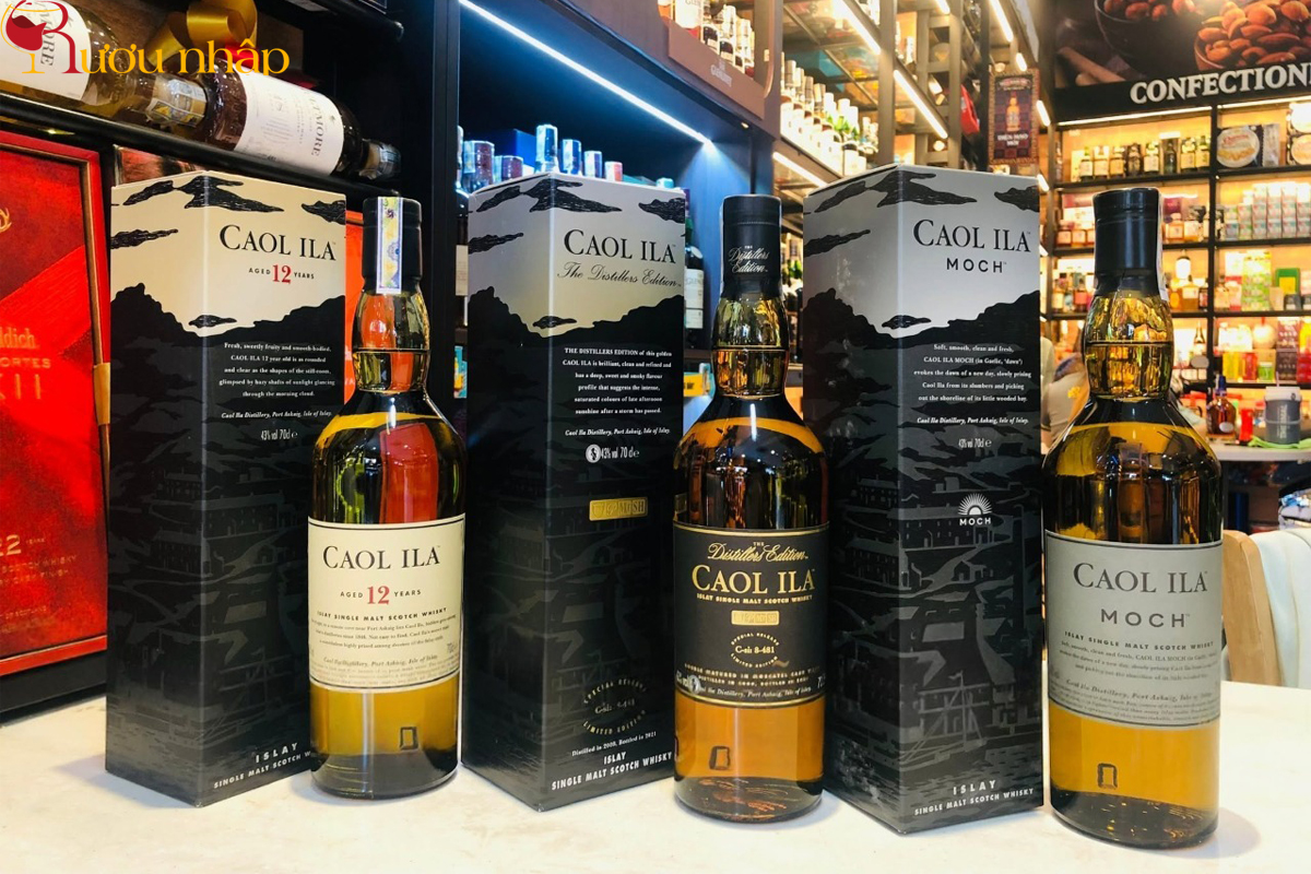 Bộ sưu tập Cao Ila Moch, Cao Ila Distillers Edition, Cao Ila 12 năm đổ bộ Shop