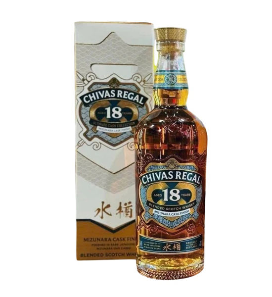 Chivas 18 Mizunara Cask Finish Chính Hãng Mẫu Mới