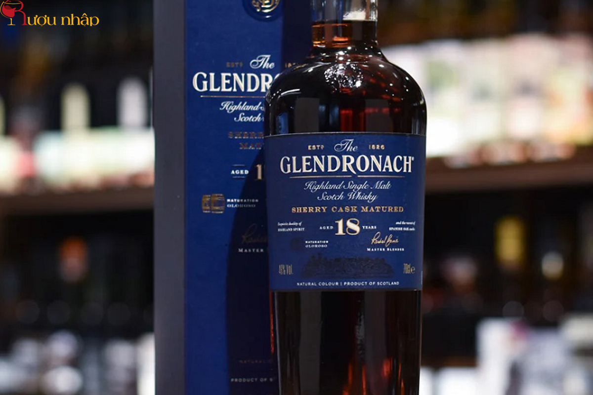 GlenDronach 18 Allardice Biểu tượng Sherry Cask