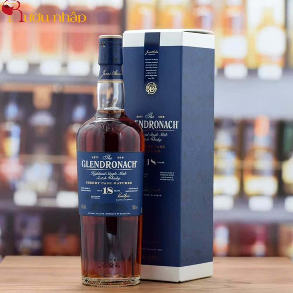 GlenDronach 18 Year Old Single Malt Scotch Whisky