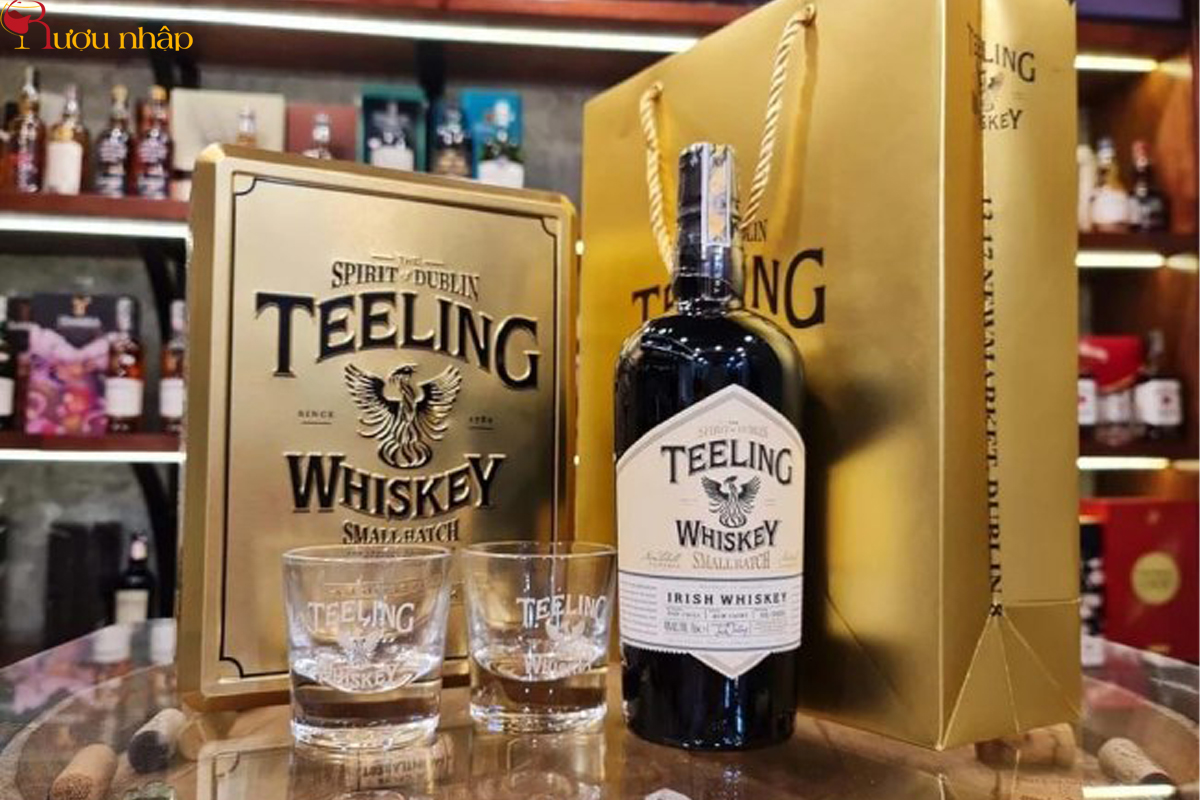Hộp quà Rượu Whisky Teeling Small Batch
