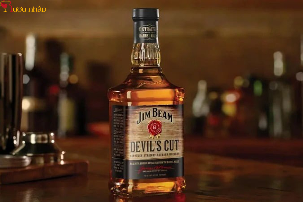 Jim Beam Devil's Cut - Rượu Bourbon Whisky Mỹ Giá Rẻ