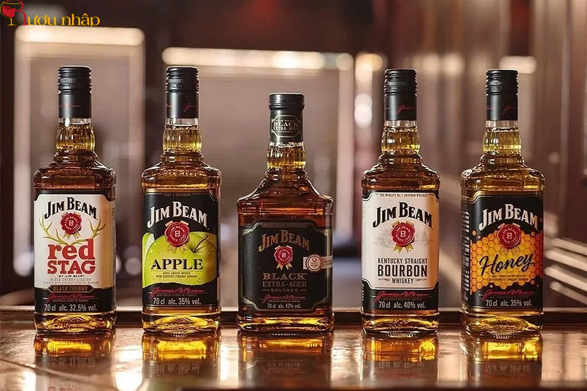 Jim Beam black 7 Year old Chính Hãng