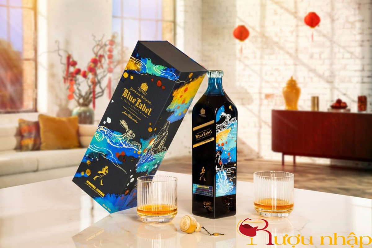 Johnnie Walker Blue Label Year Of The Rabbit Limited Edition Whisk