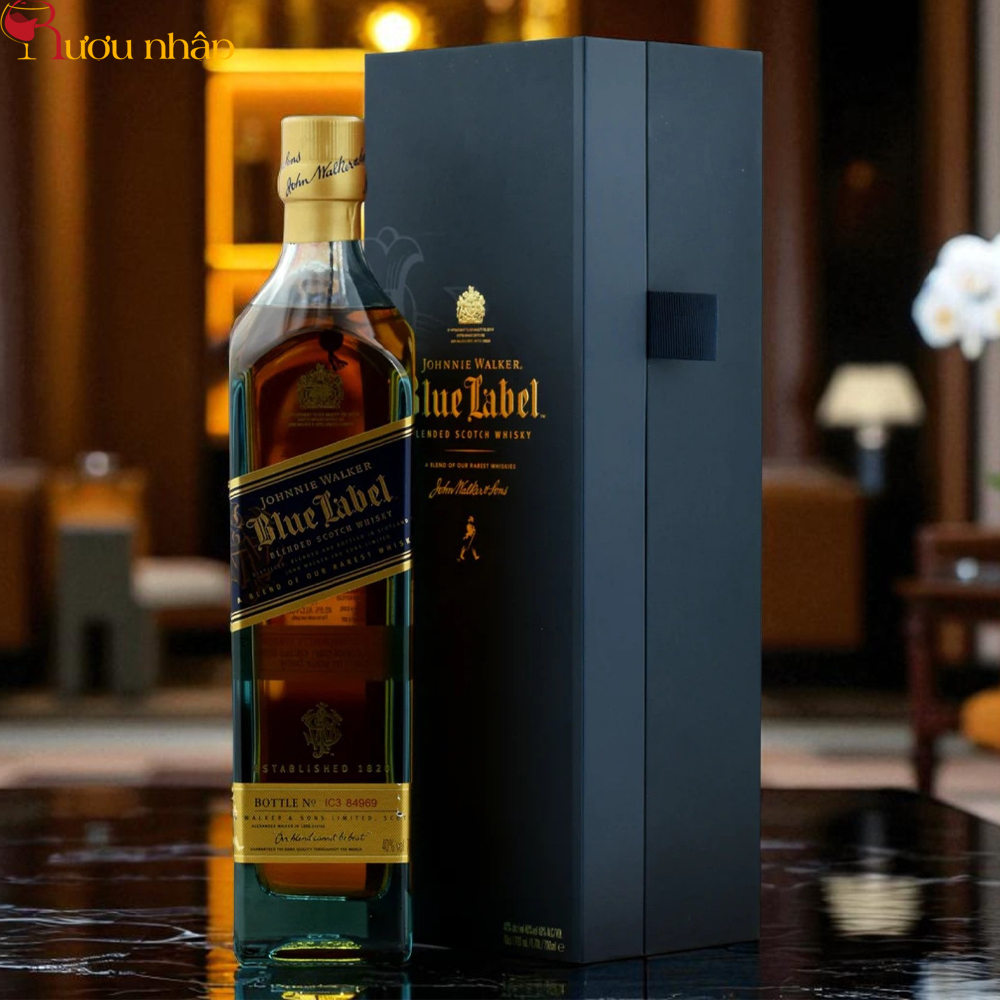 Rượu Johnnie Walker Blue Label 1L Chính hãng Scotland