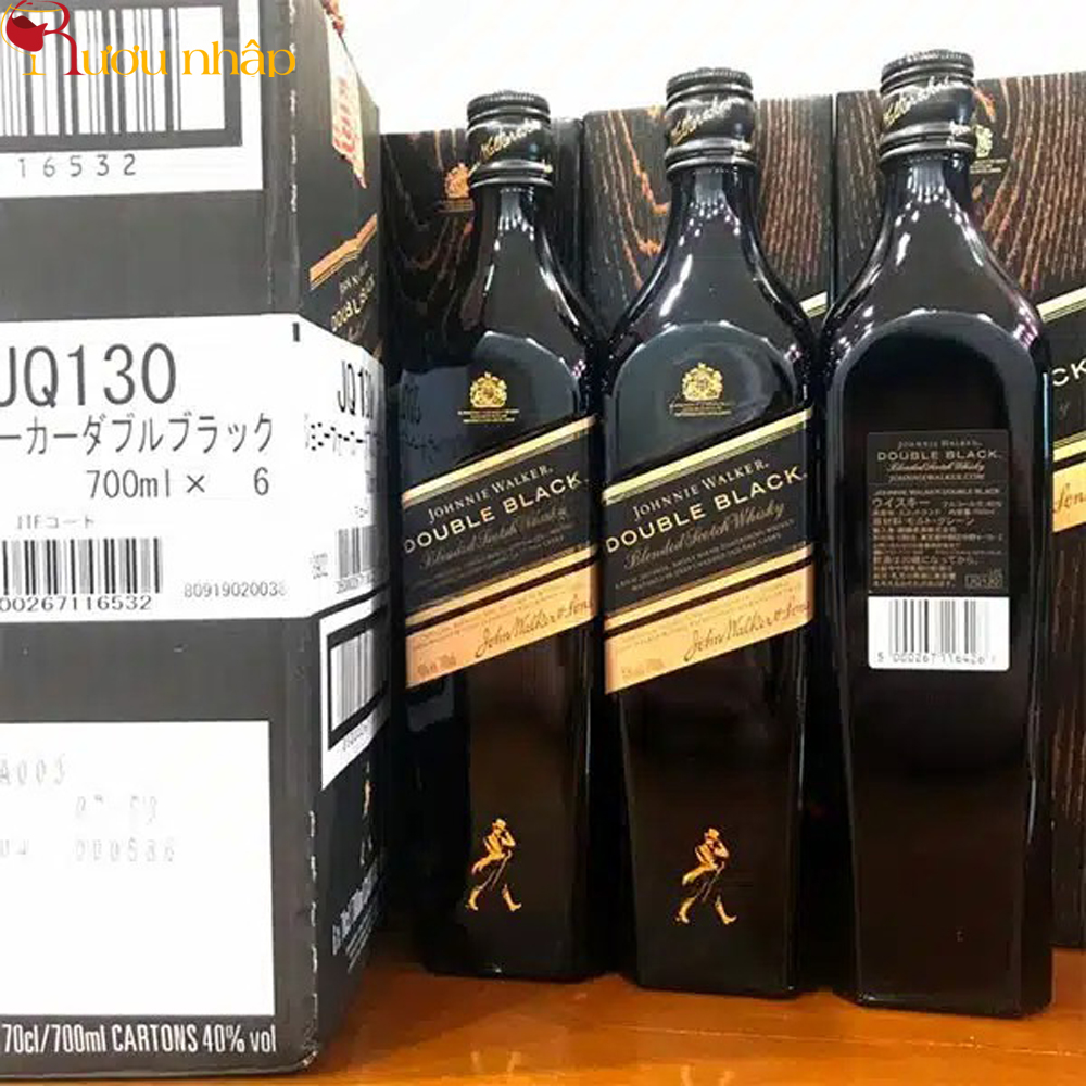Johnnie Walker Double Black Nhật 700ml - John Nhật - Giá tốt