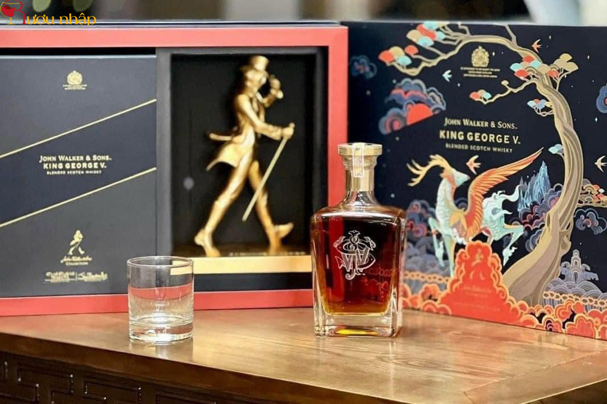 Johnnie Walker King George V hộp quà