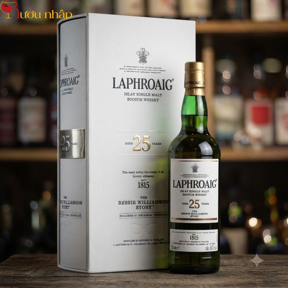 Laphroaig 25 Bessie Williamson Story