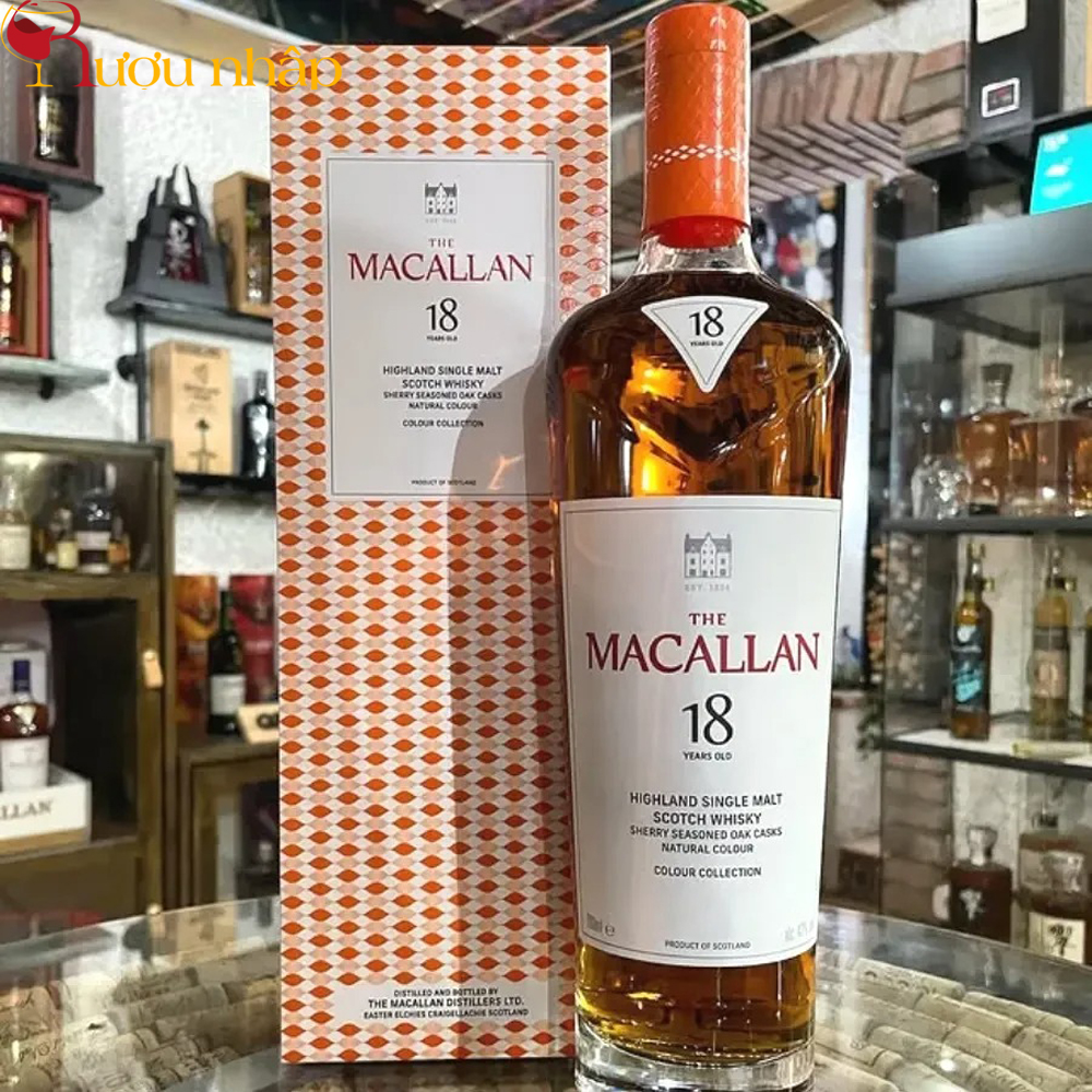 Macallan 18 Năm Colour Collection Giá tốt