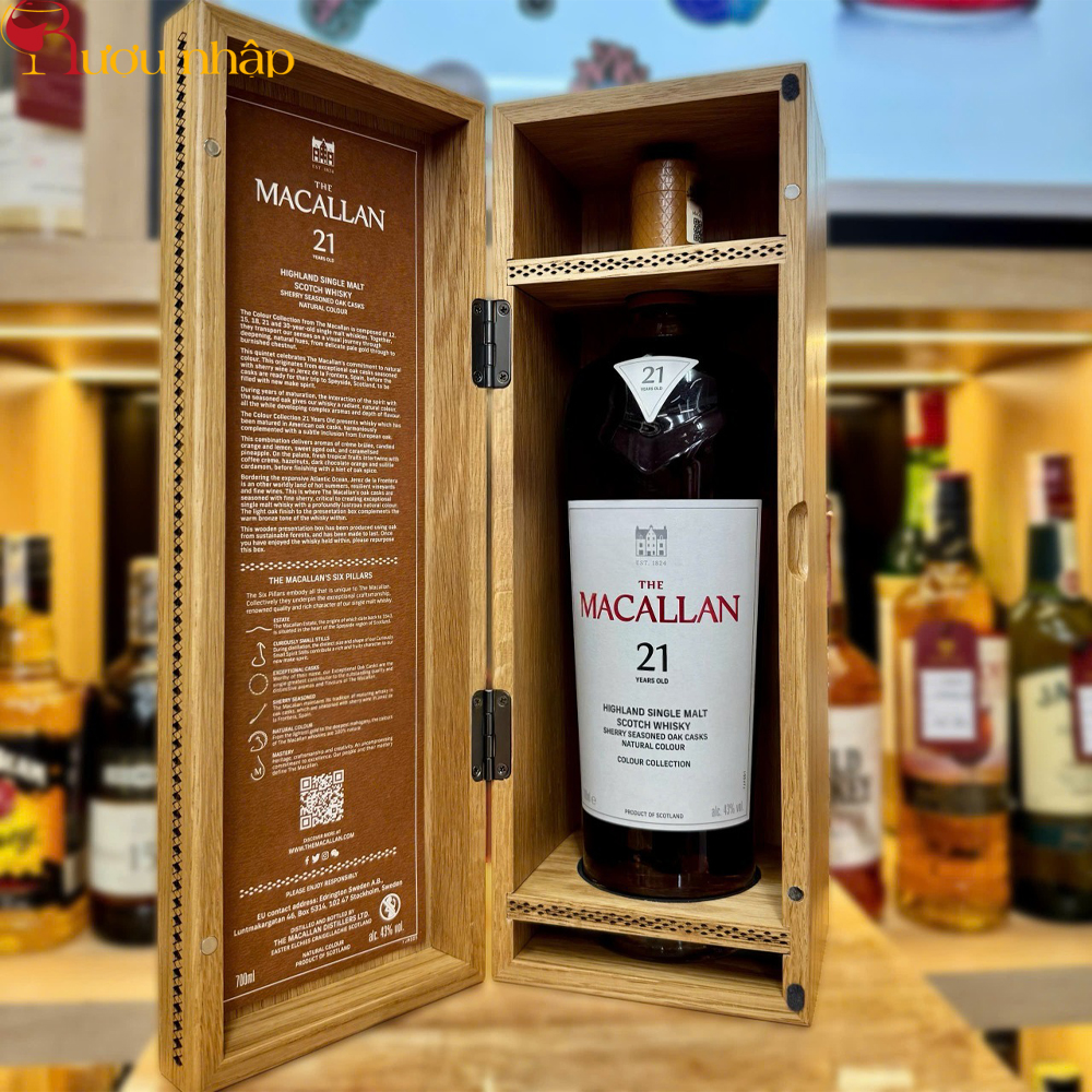 Macallan 21 năm Colour Collection