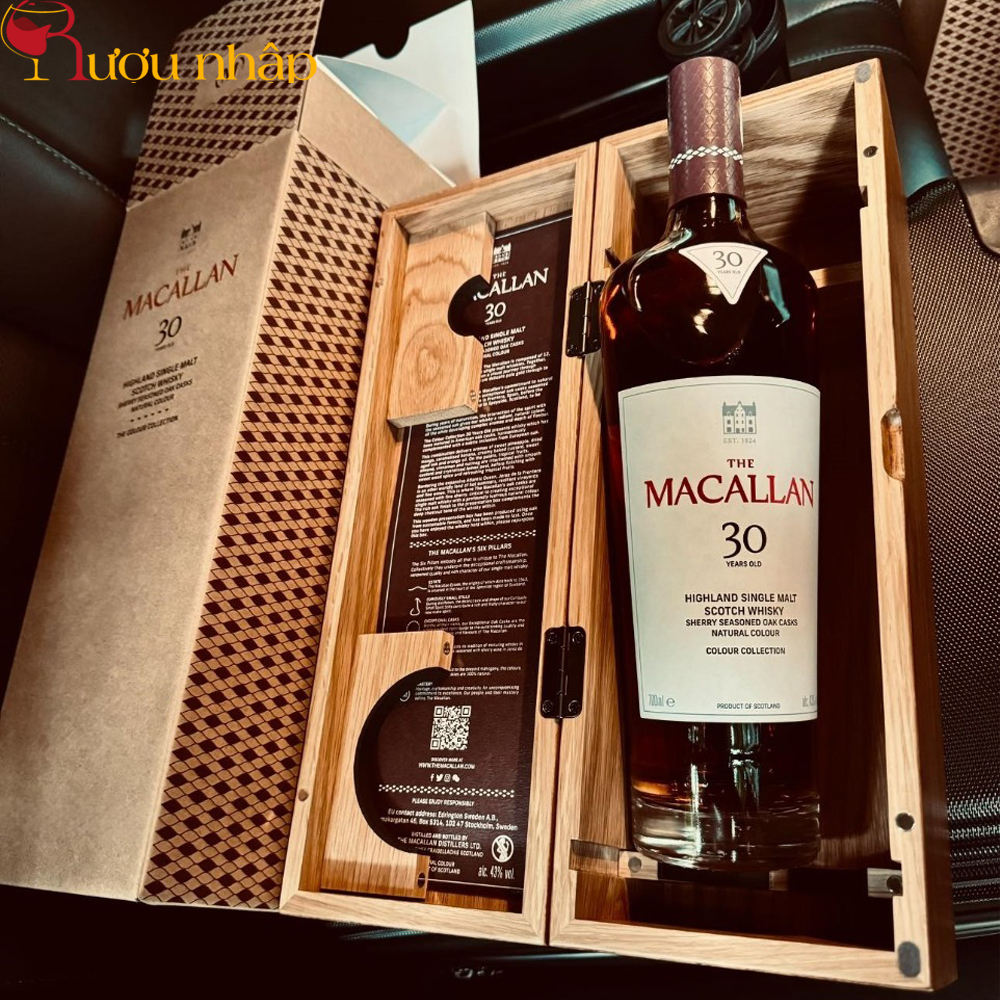 Macallan 30 năm Colour Collection