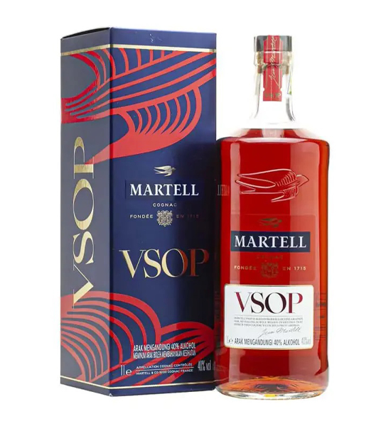Rượu Cognac Martell VSOP 1L