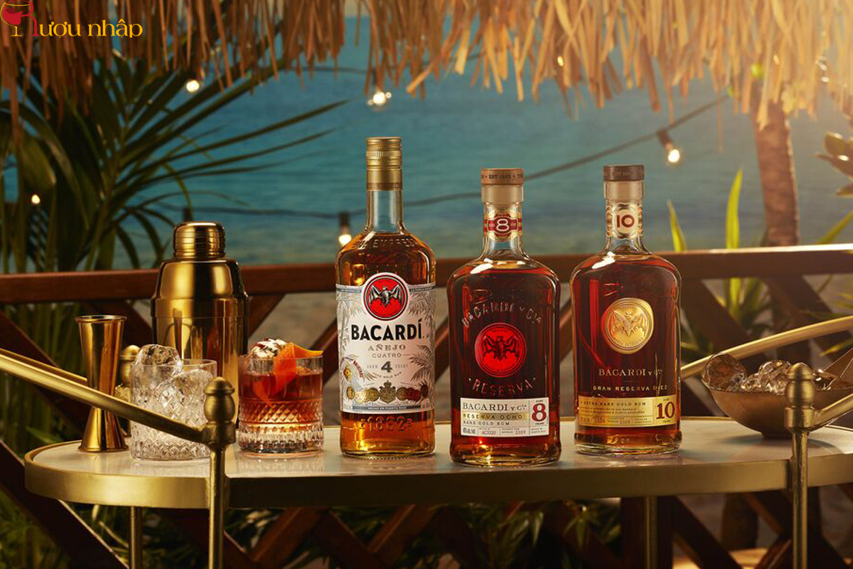 Rum Bacardi 10 Year Old Gran Reserva Diez