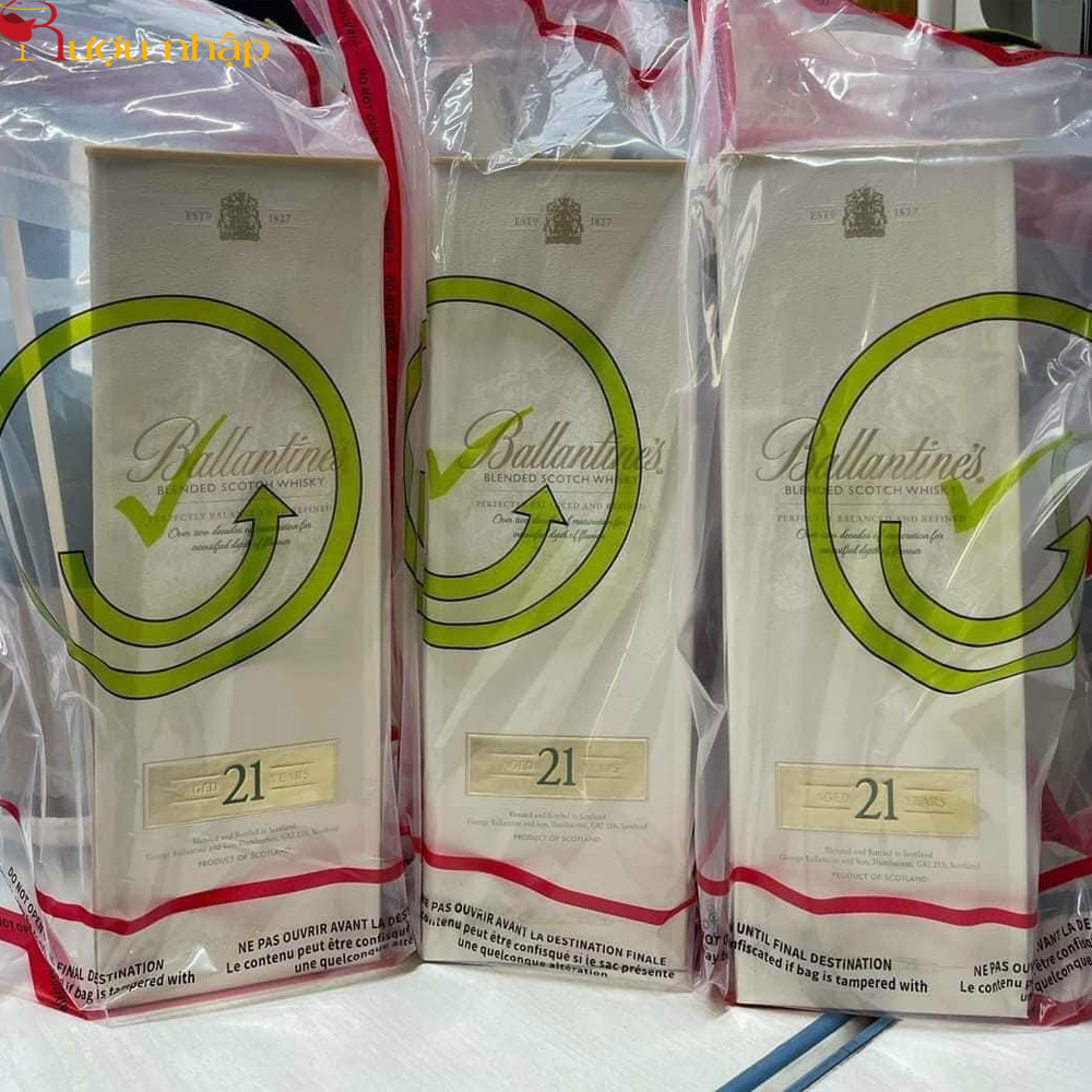 Rượu Ballantines 21 Xách Tay Duty Free