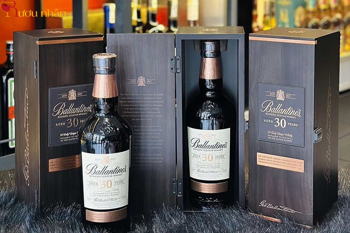 Rượu Ballantine's 30 Năm Mẫu mới Chính hãng