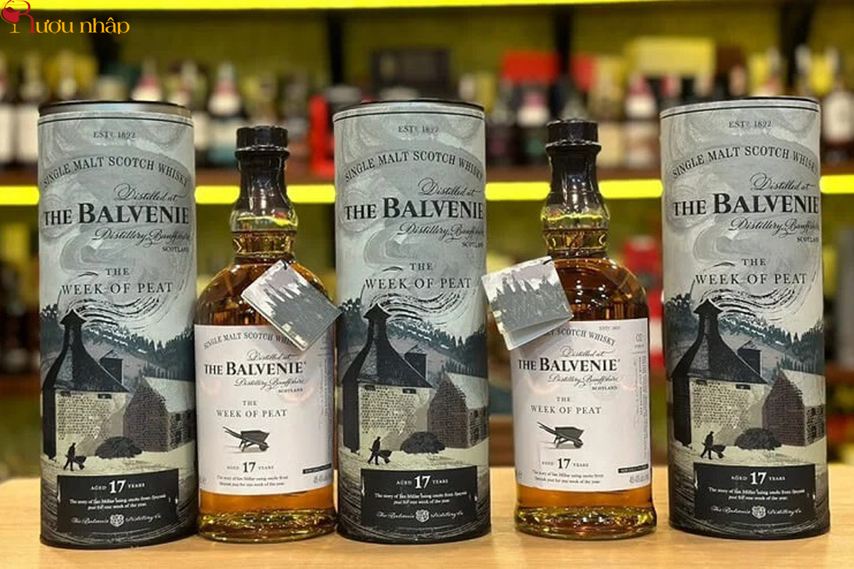 Rượu Balvenie 17 năm Week of Peat