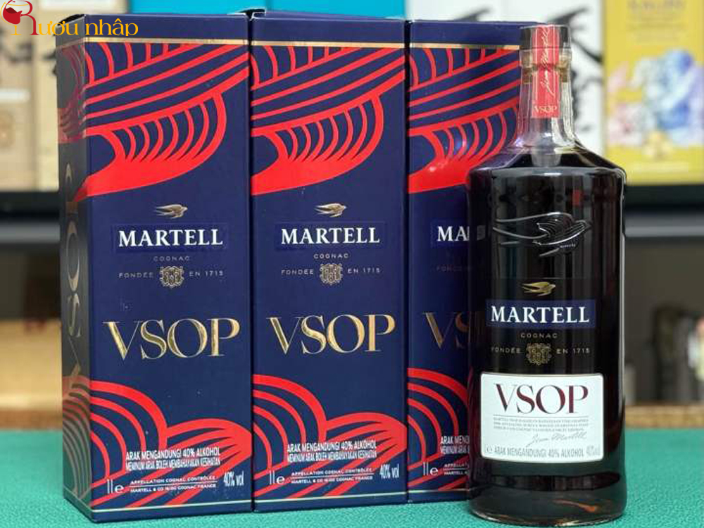 Rượu Cognac Martell VSOP 1L