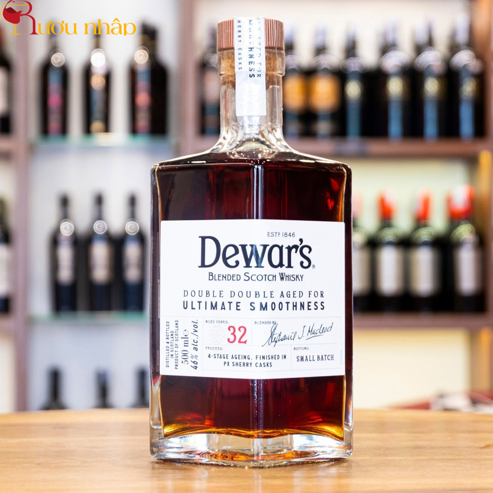 Rượu Dewar's 32 Double Double Aged