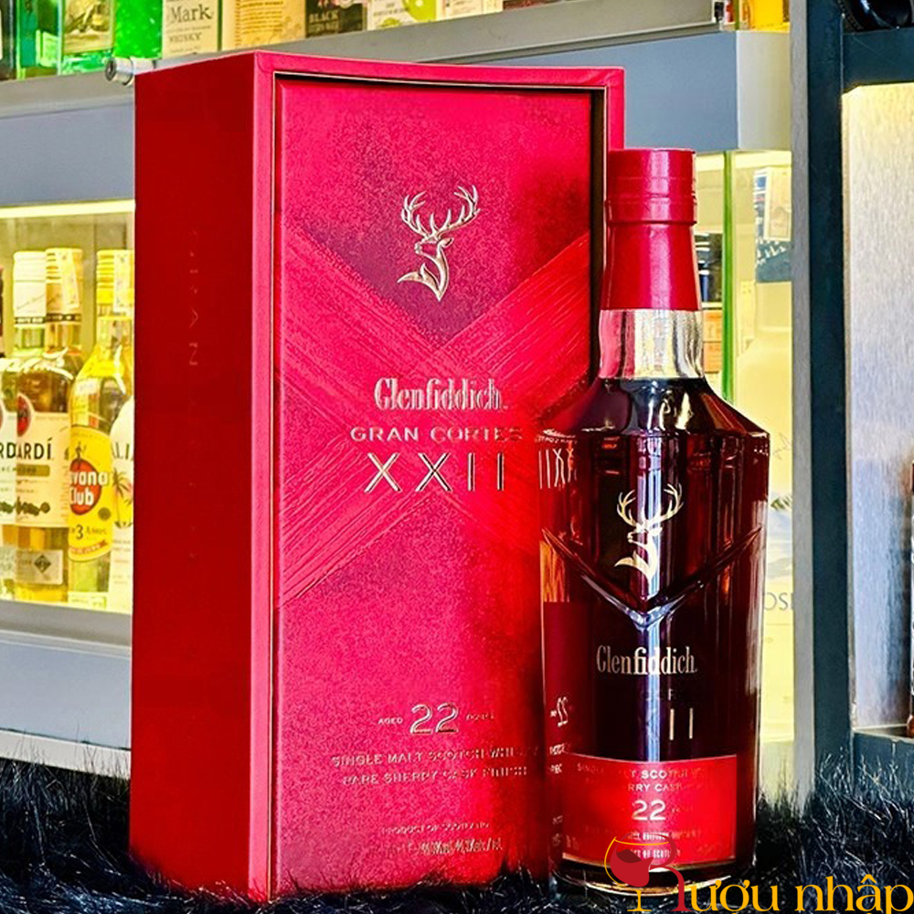 Rượu Glenfiddich 22 Gran Cortes XXII