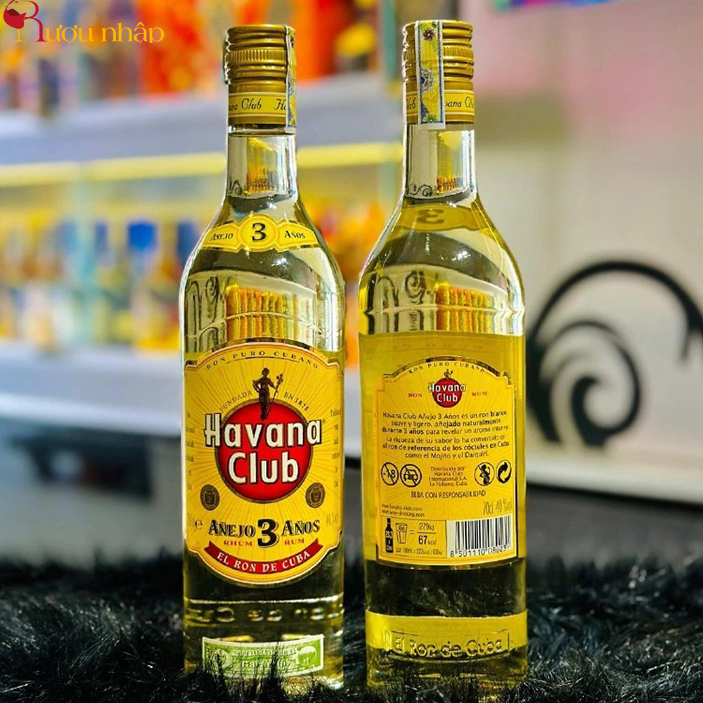 Rượu Havana Club 3 - Rum Havana Club Anejo 3 Anos
