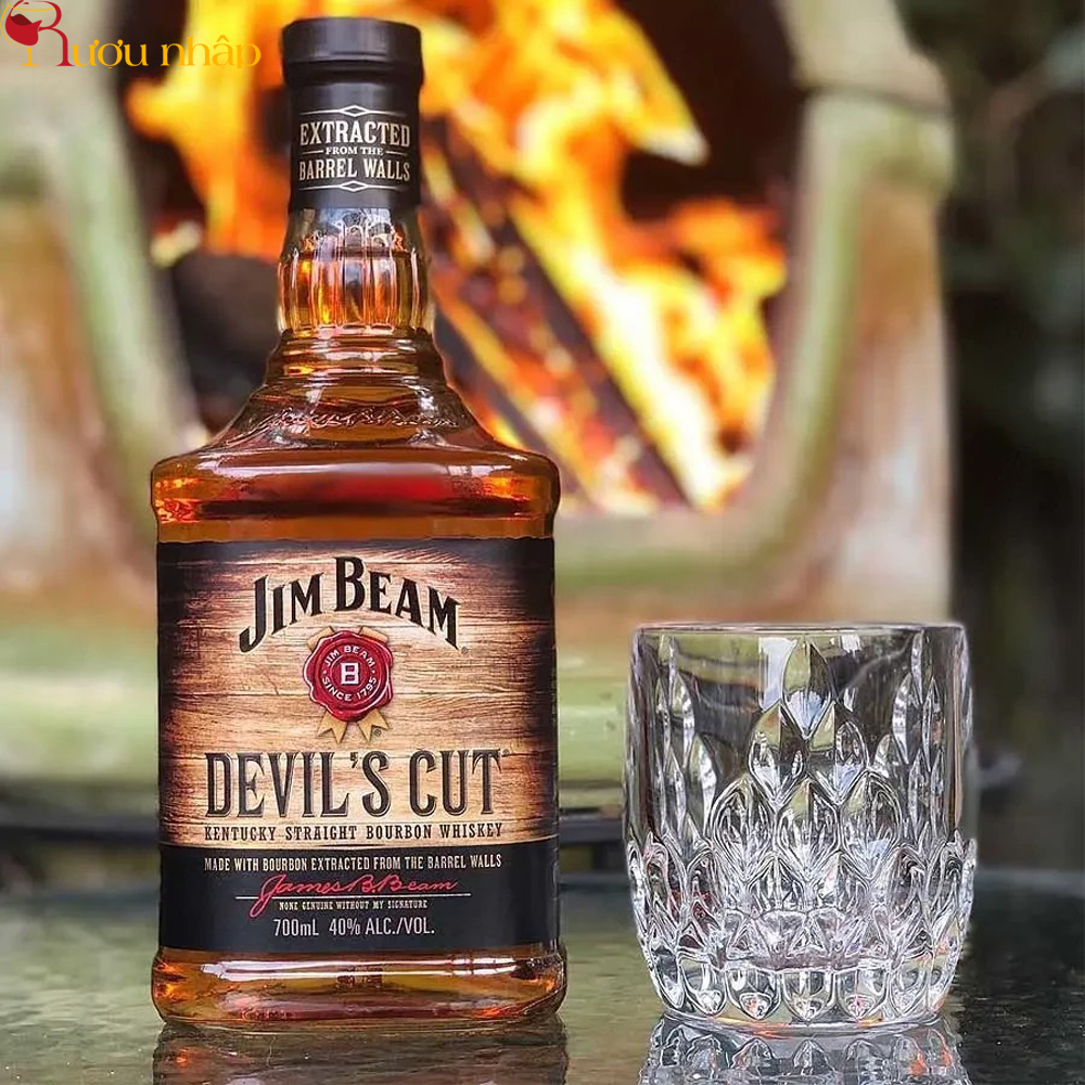 Rượu Jim Beam Devil's Cut Giải Mã Bí Ẩn Angel's Share